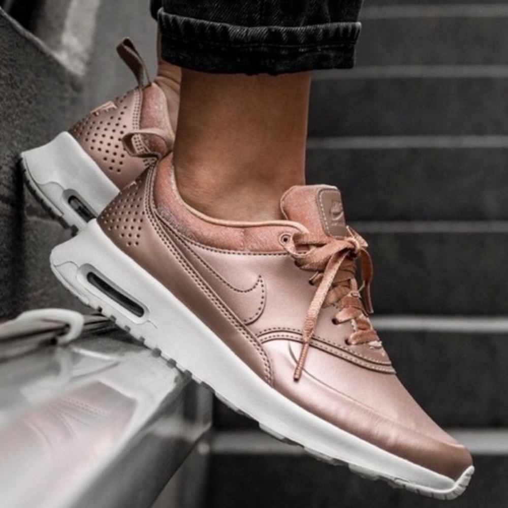 Nike | Bronze Rose Gold Pink Air Max Sneakers - Picture 1 of 8